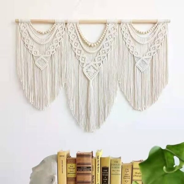 Large Macrame Wall Hanging Decoration Piece - Image 2