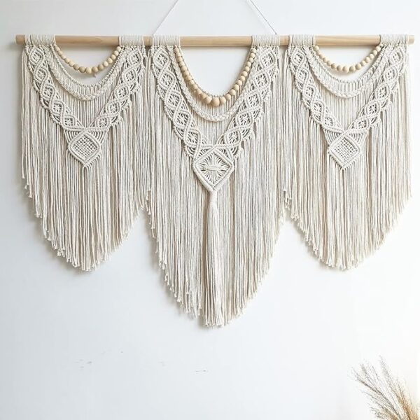 Large Macrame Wall Hanging Decoration Piece