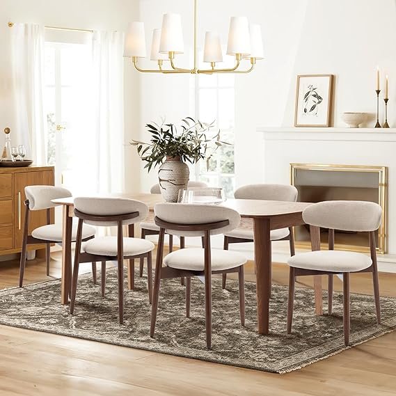 Upholstered Farmhouse Dining Chairs