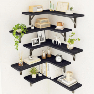 Rustic Corner Shelf