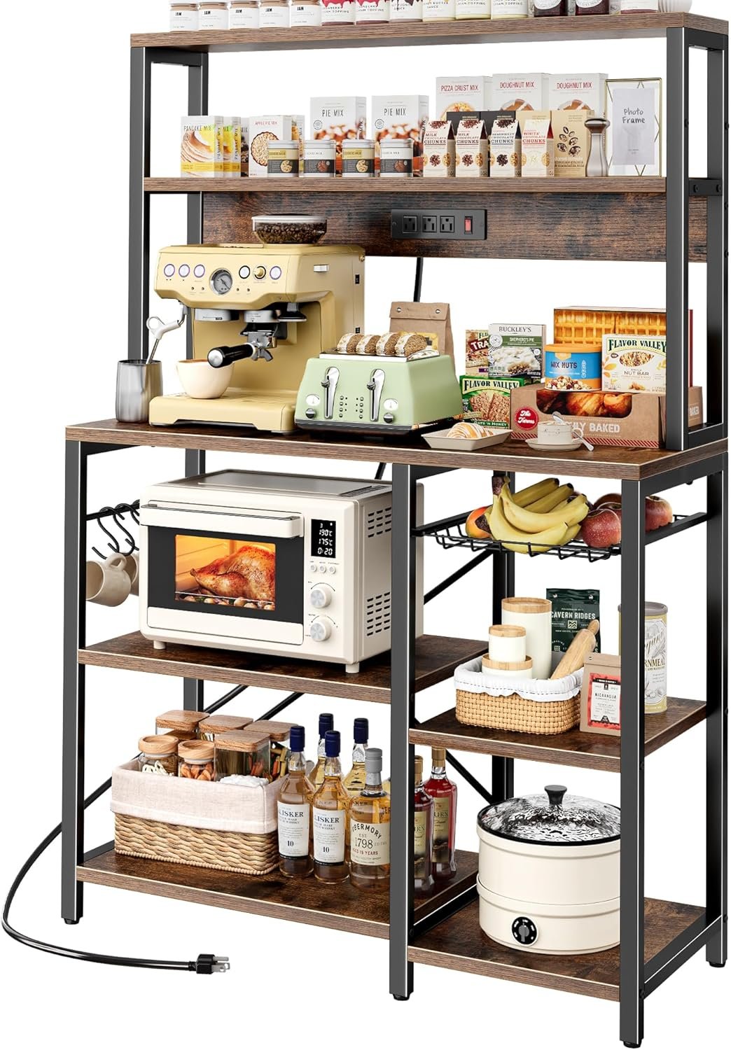 Open Storage Shelves