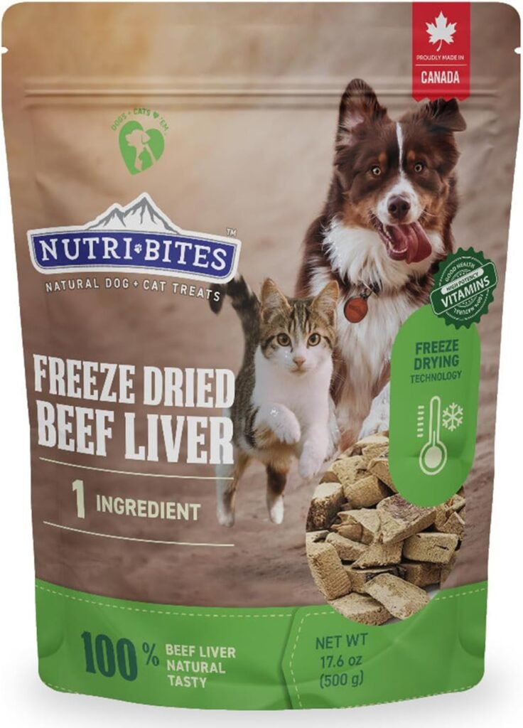 Nutri Bites Freeze-Dried Beef Liver (Dog & Cat)