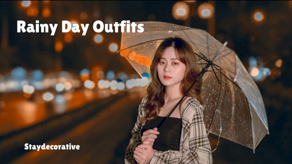 Rainy Day Outfits