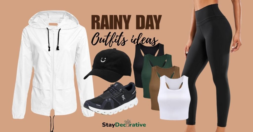Rainy day outfits ideas
