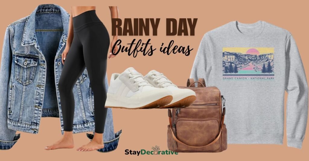 Rainy day outfits ideas