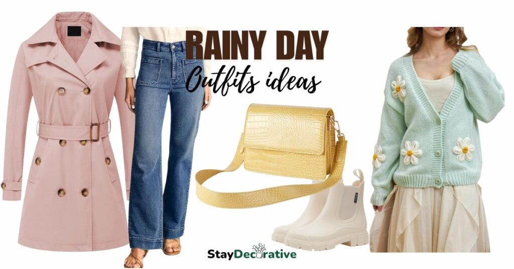 Rainy day outfits ideas