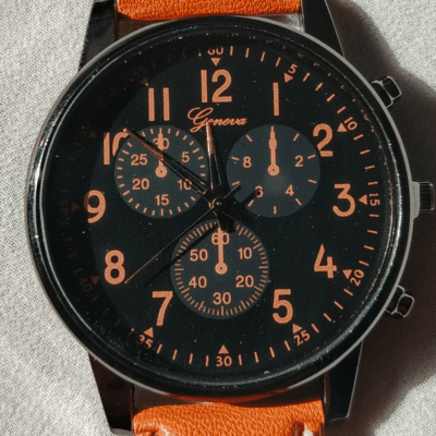 Affordable Boys Watches – Power Style Everyday Watch for Kids - Orange 2