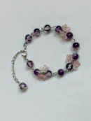 Charmful crystal bracelet with cute charms