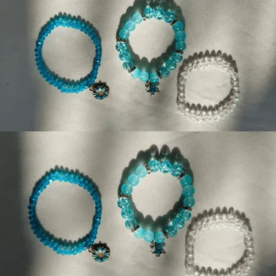 Kids Crystal Bracelet set