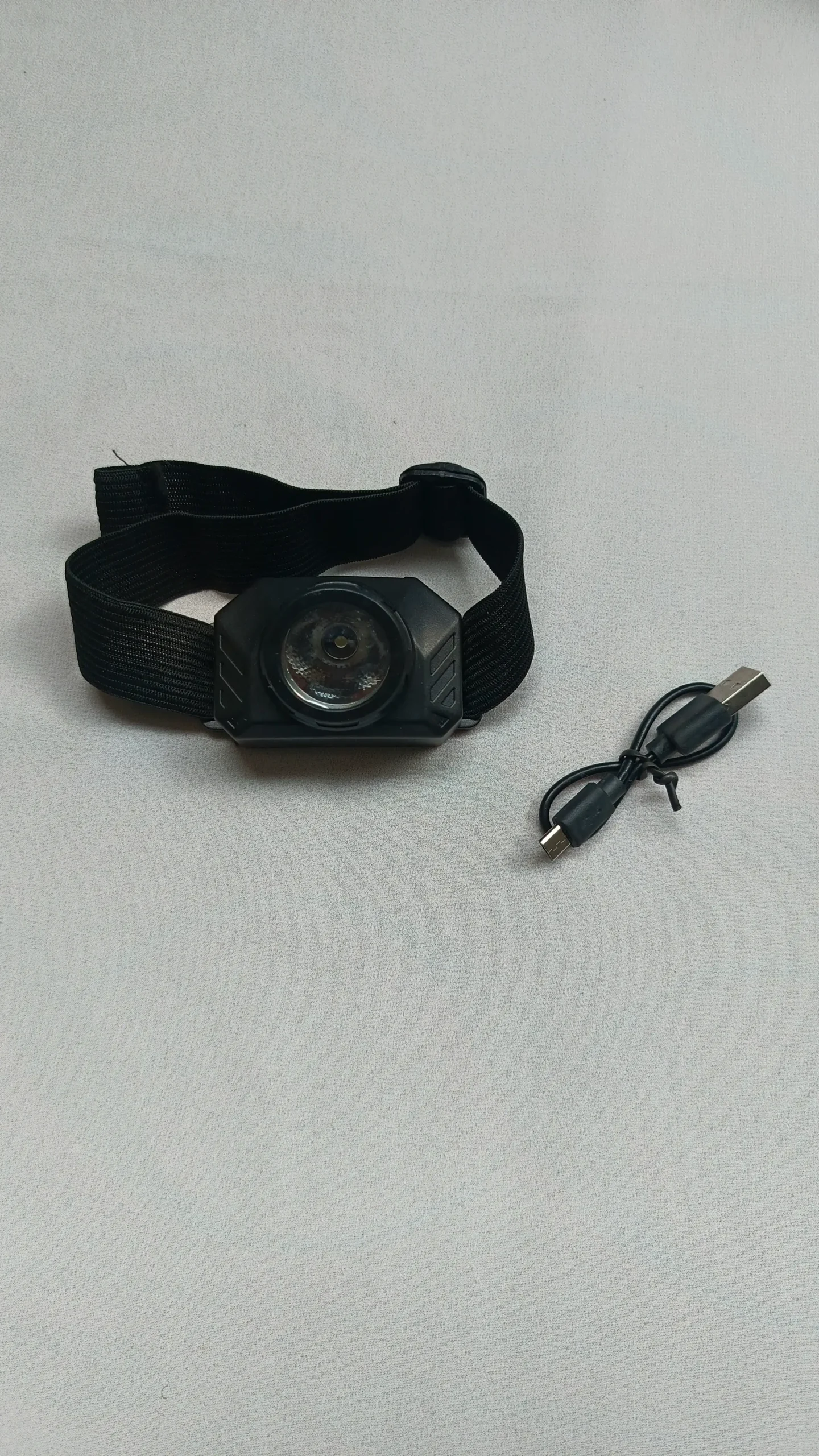 LED Head Light Rechargeable front view