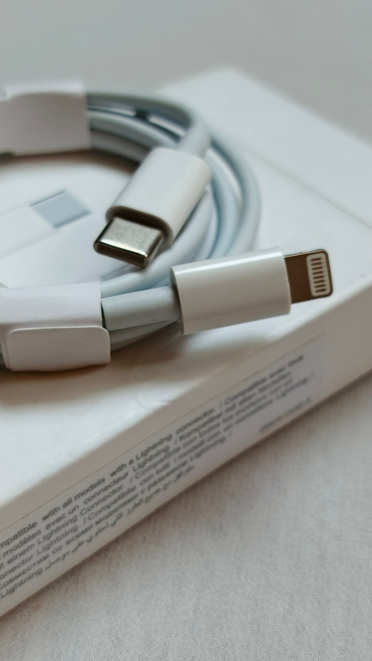 USB C to Lightning Iphone Cable 1m