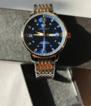 Luxury Blue Dial Watch close view