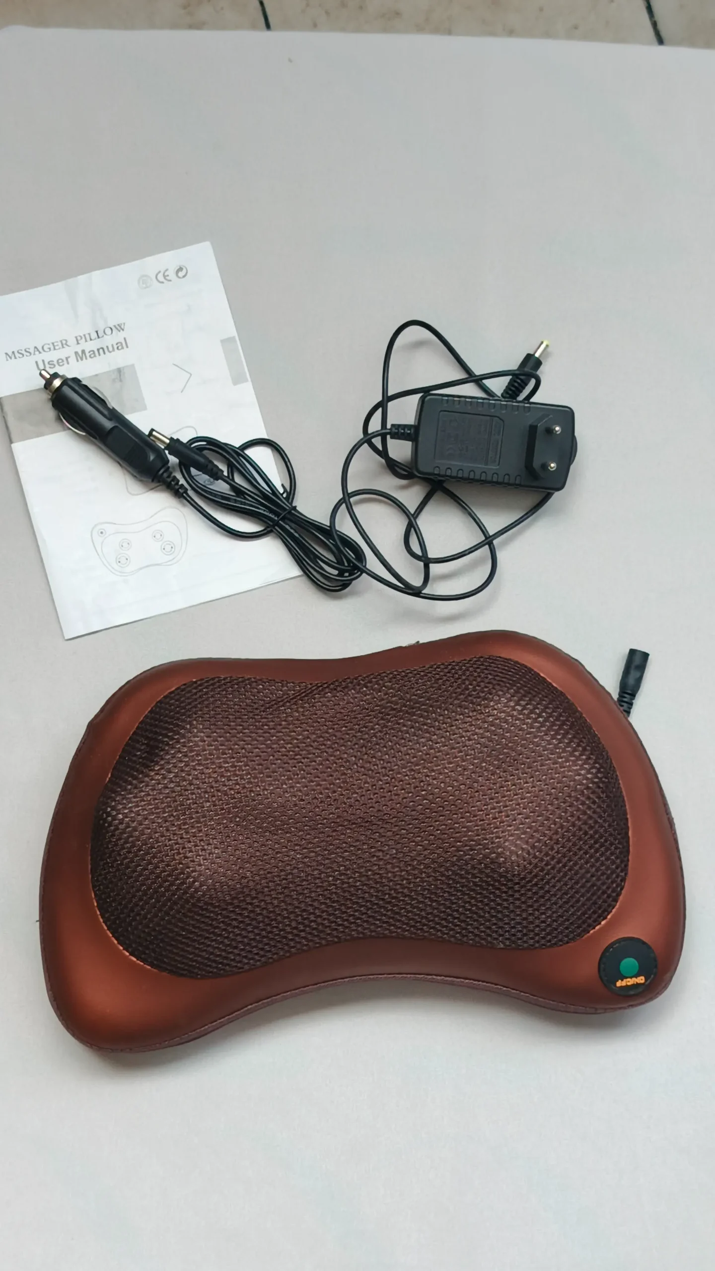 electric massage pillow for home and car use in Pakistan