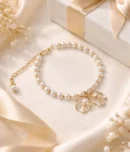white pearls bracelet