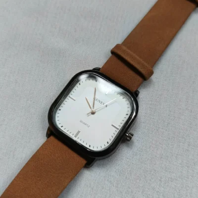 Square Dial Unisex Watch