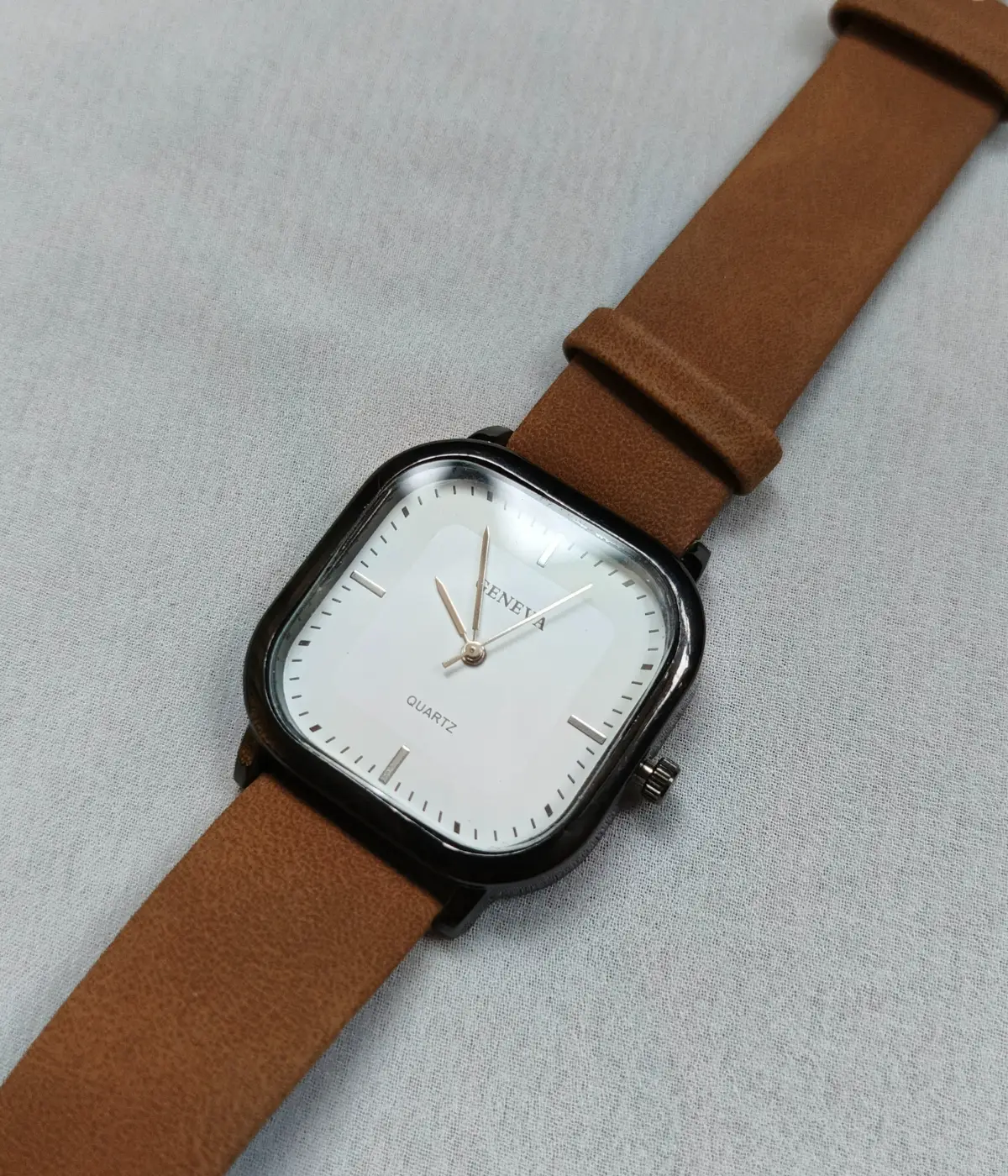 Square Dial Unisex Watch