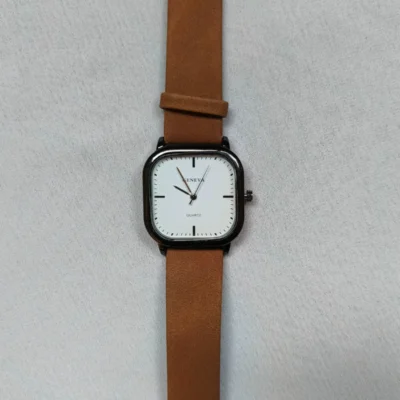 Square Dial Unisex Watch