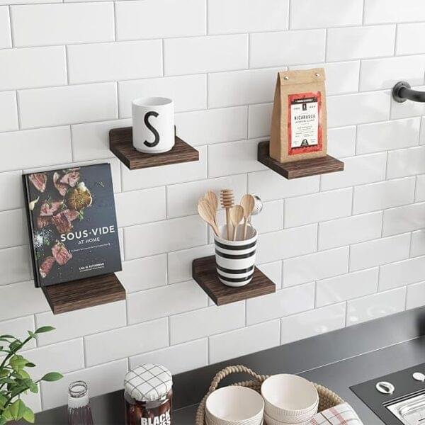 floating shelves decor