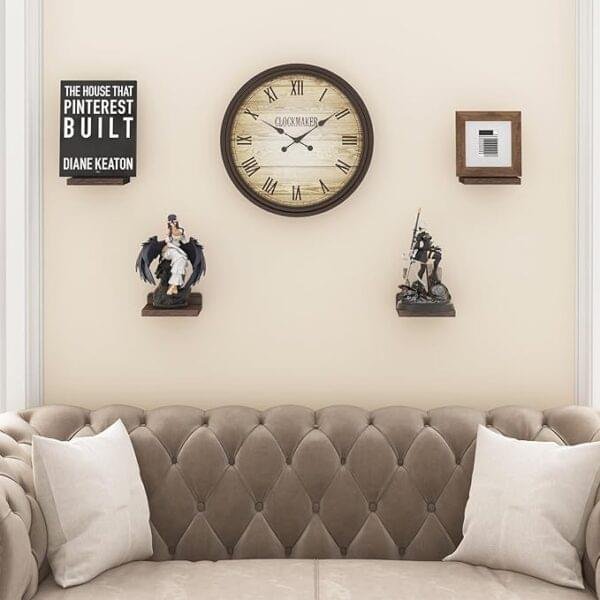 floating shelves decor